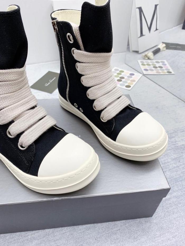 Rick Owens DRKSHDW Jumbo Lace High Black