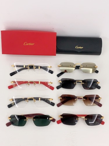 Sunglasses Cartier CT0362S size：55-21-145