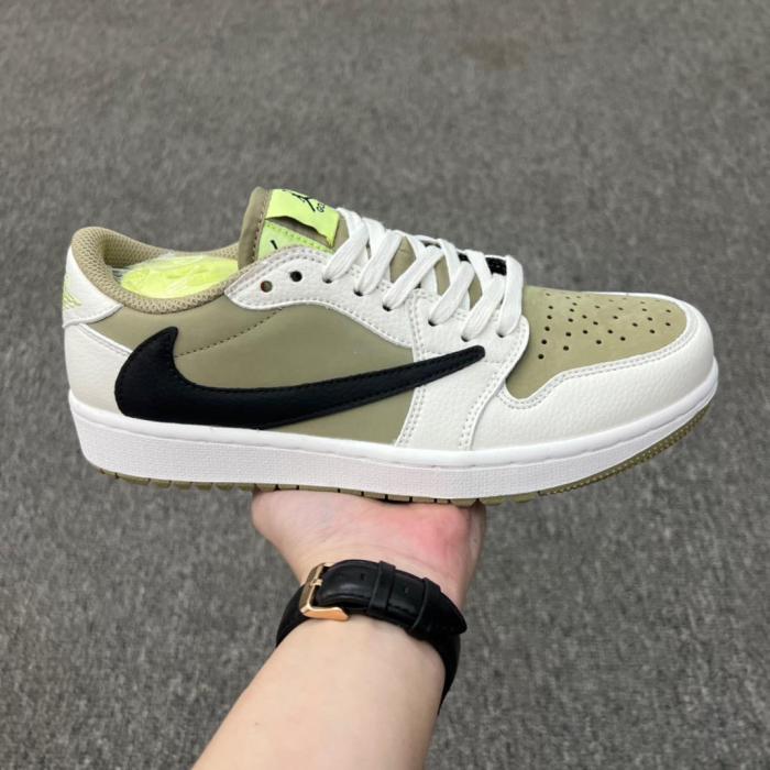 Jordan 1 Retro Low Golf Travis Scott Neutral Olive