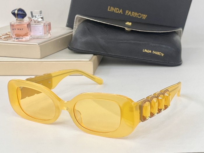  Sunglasses lindafarrow LFL/1117  size:52口21-140