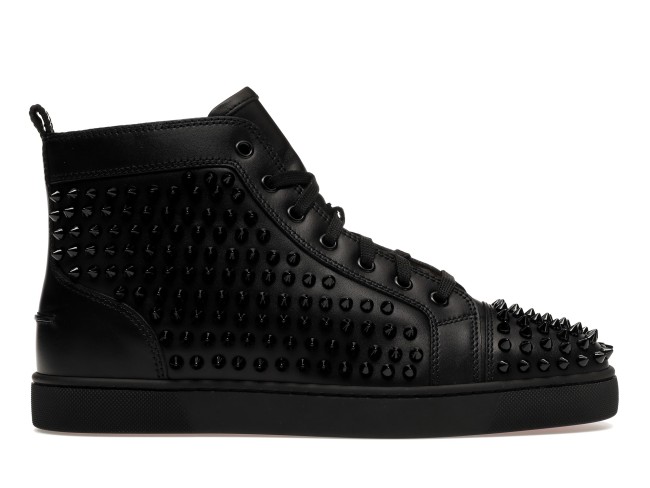 Christian Louboutin Spikes High Black