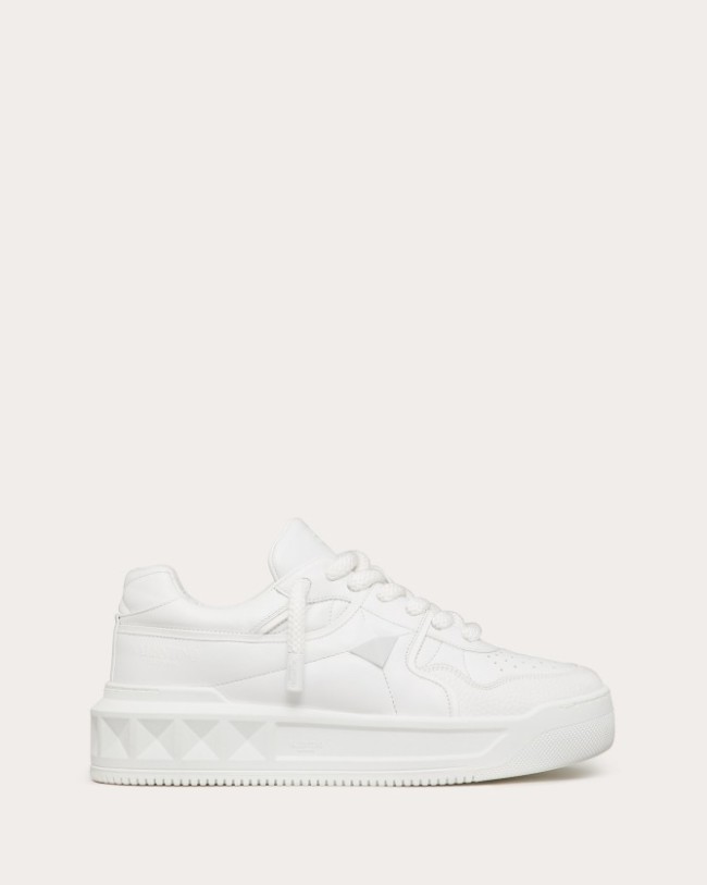 Valentino Garavani ONE STUD XL Low-Top Sneaker White