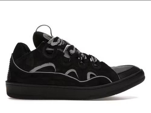 Lanvin Curb Sneaker Black Grey