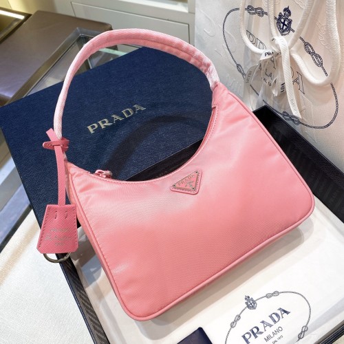 handbags prada Hobo1NE515 Re-edition 2000   Size:22*17*6