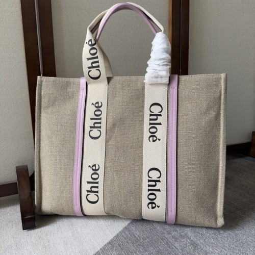  Handbags Chloe Woody 6064 size:45*33*13 cm