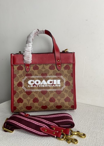  Handbags Coach CF127 size；22/20 cm