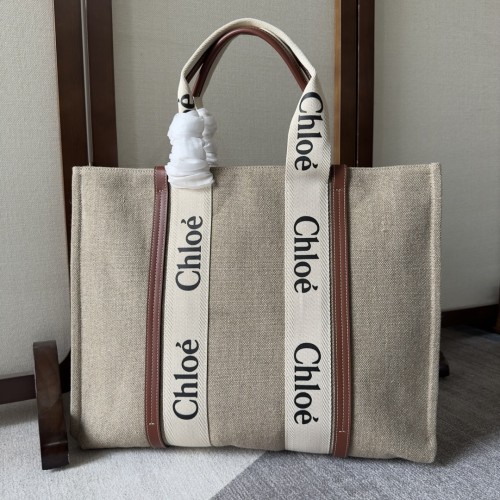  Handbags Chloe Woody 6064 size:45*33*13 cm