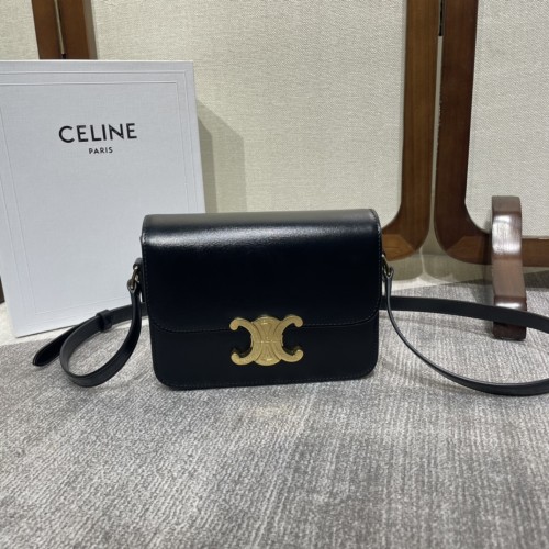  Handbags CELIN TEEN TRIOMPHE BAG188423 size:18.5*14*5 cm