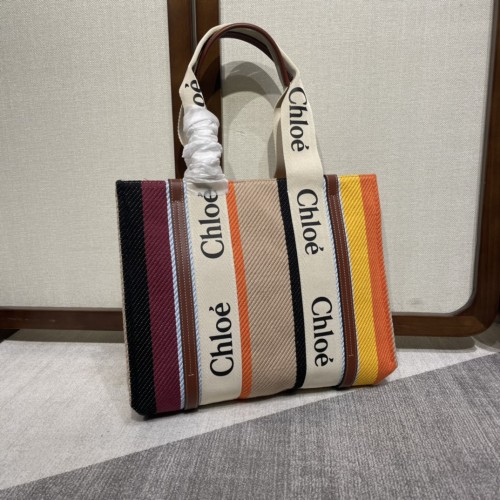  Handbags Chloe Woody 6043 size:37-26-12 cm