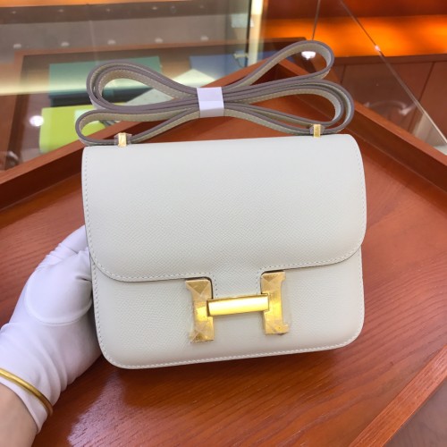  Handbags Hermes Constance  size:18cm