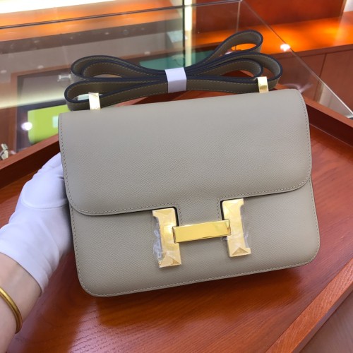  Handbags Hermes Constance  size:23cm