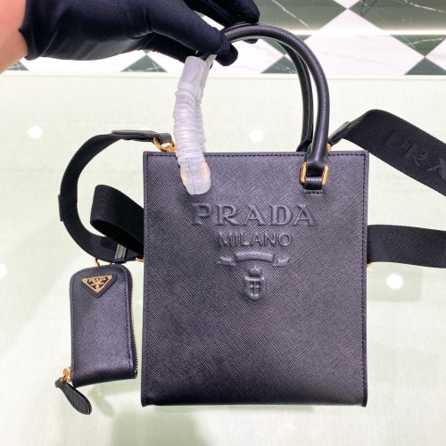 handbags prada 1BA333 size:19*17*6cm