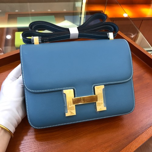  Handbags Hermes Constance  size:23cm