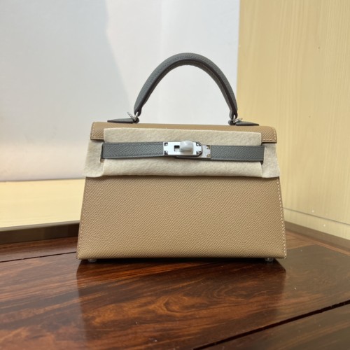  Handbags Hermes Kelly size:19cm
