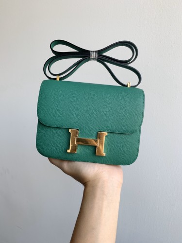  Handbags Hermes Constance  size:19 cm