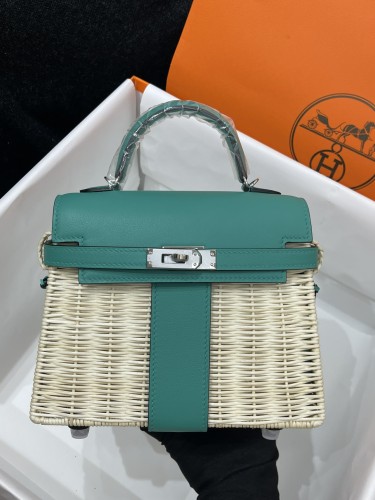 Handbags Hermes Kelly size:20 cm