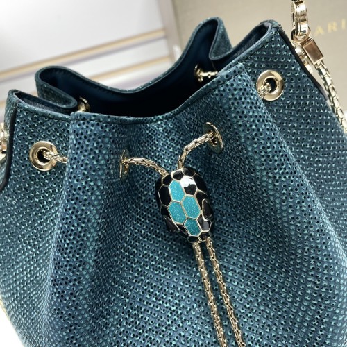 handbags Bvlgari B287614 size:16*20*10.5cm