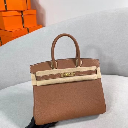  Handbags Hermes Birkin size:30 cm