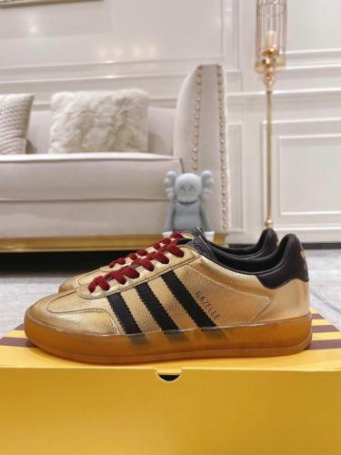 adidas x Gucci Gazelle Metallic Gold