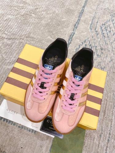 adidas x Gucci Gazelle Pink Velvet (Women's)
