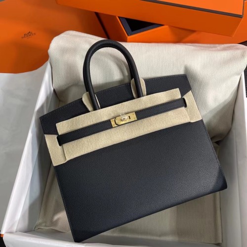  Handbags Hermes Birkin Sellier size:25 cm