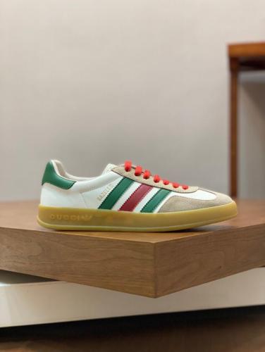 adidas x Gucci Gazelle White Green Red