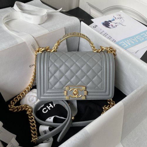 Handbags Chanel A94805 size:20 cm
