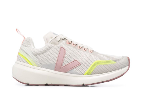 Veja Condor 2 Alveomesh Natural Babe Jaune-Fluo