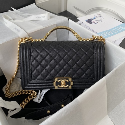 Handbags Chanel A94804 size:25 cm