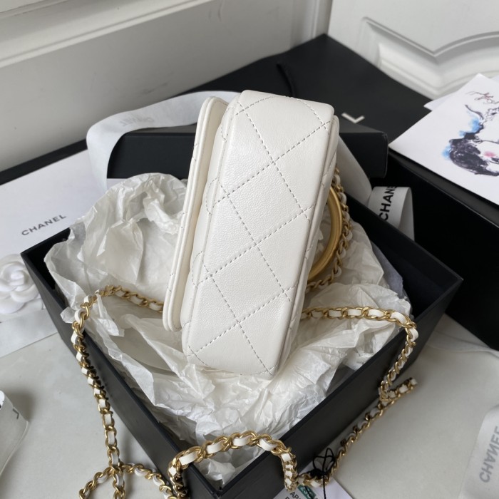  Handbags Chanel AP3485  size:10 × 13.2 × 4.5  cm