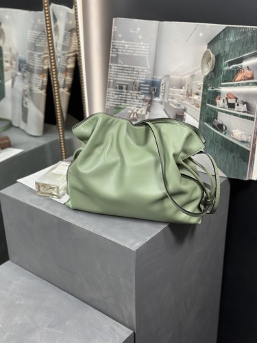  Handbags LOEWE flamenco clutch size:30-24.5-10.5 cm