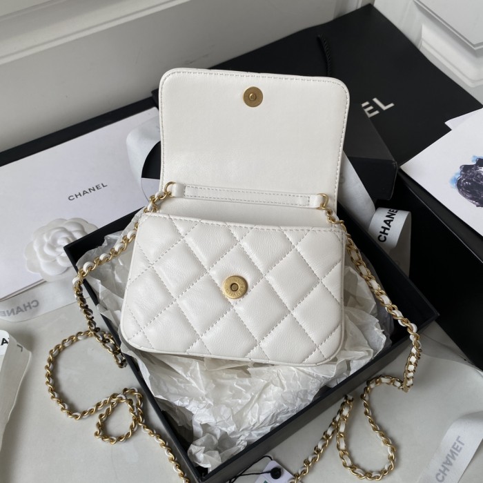 Handbags Chanel AP3485  size:10 × 13.2 × 4.5  cm