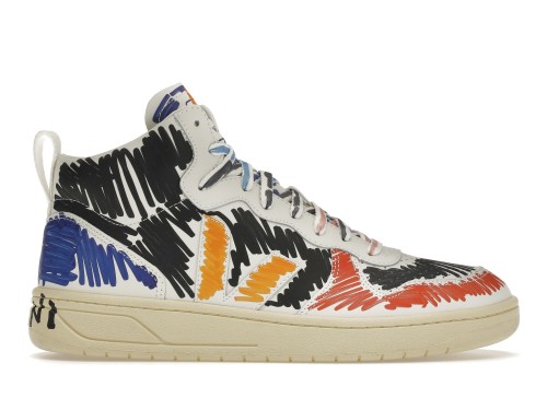 Veja V-15 Leather x Marni Black Multi