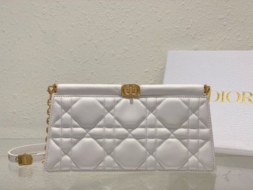  Handbags Dior Caro Colle Noire 5166 size:27.5 x 14 x 4.5 cm