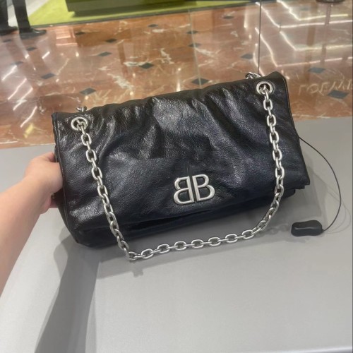 Handbags Balenciaga 𝐌𝐨𝐧𝐚𝐜𝐨 0919 size:27.5*18*9.9 cm