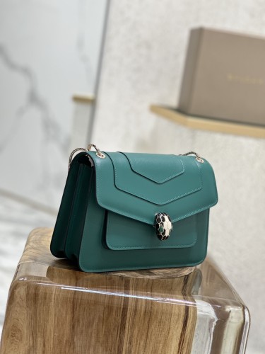  Handbags Bvlgari 29032 size:25*17*8 cm