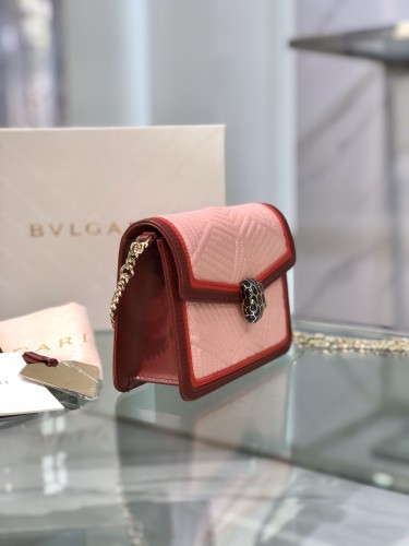  Handbags Bvlgari Serpenti Forever 288104 size:17*11*5 cm