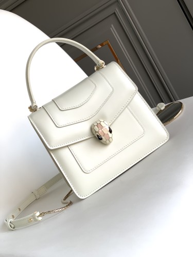  Handbags Bvlgari 383290521 size:15*9.5 cm