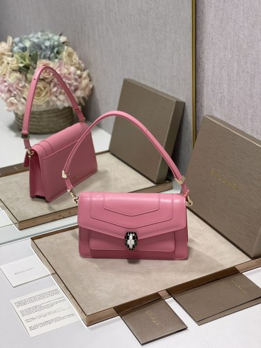  Handbags Bvlgari 292104 size:22*15*4.5 cm