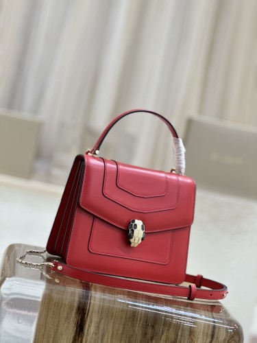  Handbags Bvlgari 38329 size:18*16*9 cm