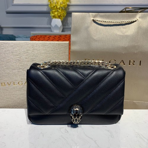  Handbags Bvlgari 2839930021 size:22.5*15*10 cm
