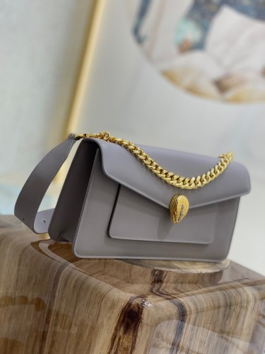  Handbags Bvlgari 292033 size:28*17*6 cm