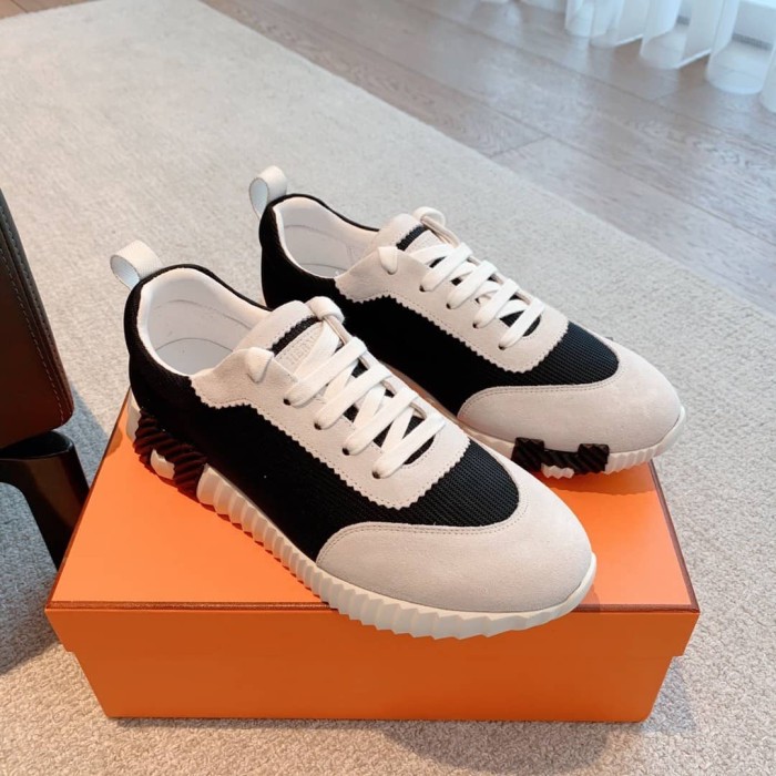 Hermes Bouncing sneaker Noir Blanc