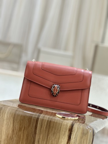  Handbags Bvlgari 38102 size:22*13*5.5 cm