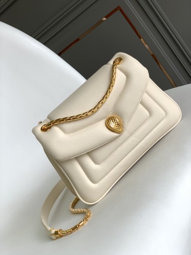  Handbags Bvlgari SERPENTI REVERSE size:22.5*15*7 cm