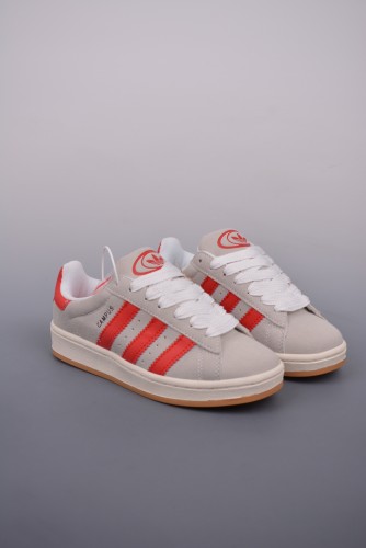 adidas Campus 00s Crystal White Better Scarlet (W)