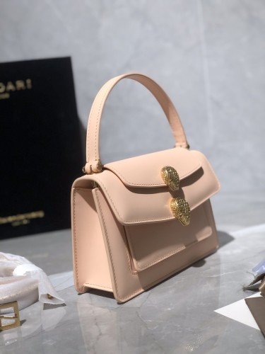  Handbags Bvlgari 288739 size:18.5*13*6.5 cm