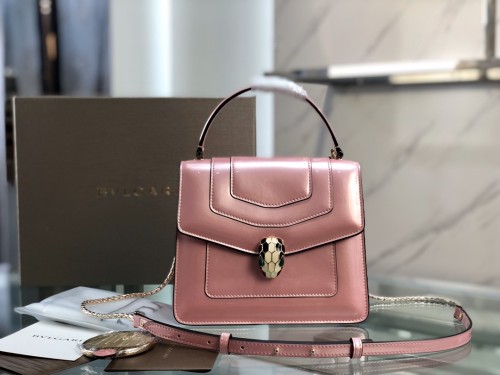 Handbags Bvlgari 38329 size:18*16*11 cm