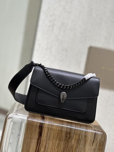  Handbags Bvlgari 290767 size:25*17*8 cm