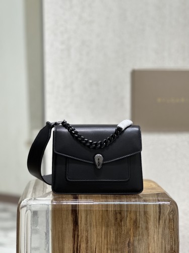  Handbags Bvlgari 290763 size:20*14*8.5cm